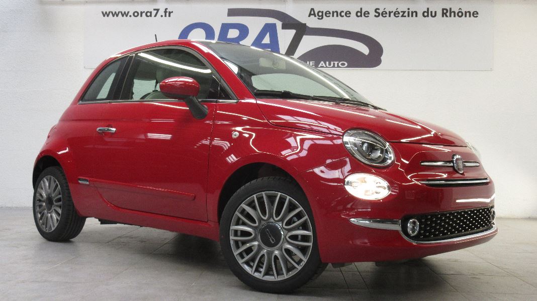 Fiat 500 1.2 8v 69ch Lounge Occasion à Lyon Sérézin (rhône) ORA7