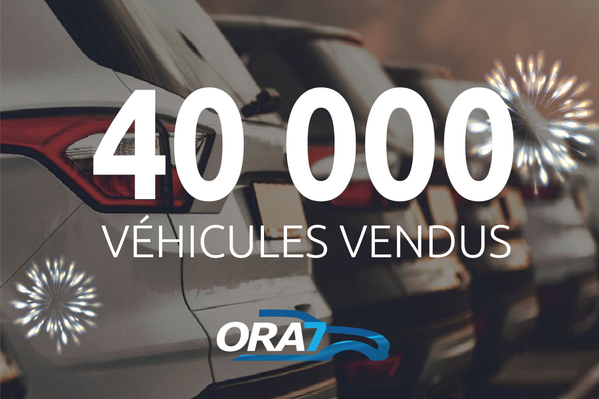 Actualité automobile RECORD : 40 000 Véhicules vendus