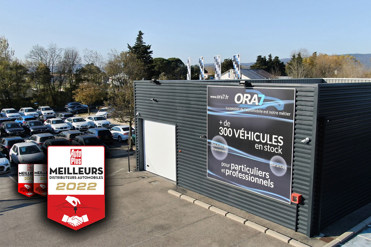 Actualité automobile Les centres ORA7 élus parmi les meilleurs distributeurs automobiles 2022 !