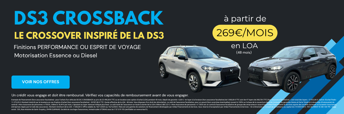 En ce moment « LA DS3 a bien grandi »