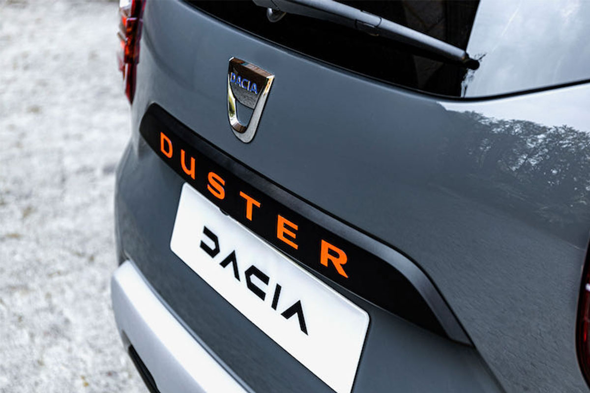 Photos Nouveau design pour le véhicule Dacia Duster