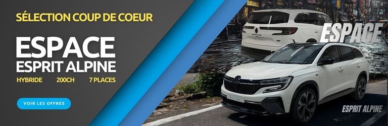 En ce moment « Découvrez le Renault Espace comme vous ne l'avez jamais vu ! »
