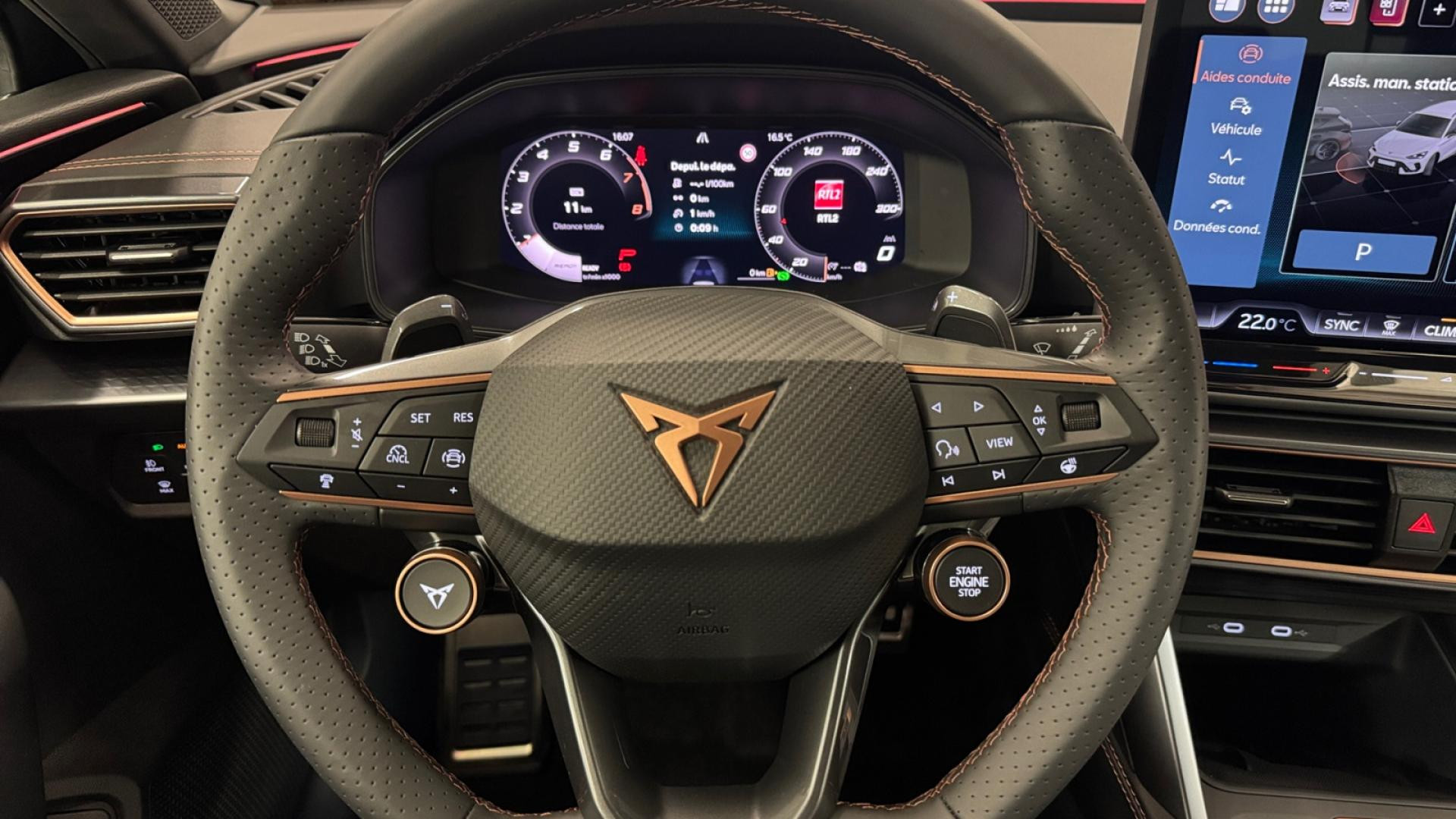 Nouvelle CUPRA LEON SPORTSTOURER 1.5 16V eTSI  Hybrid - 150 - DSG 7  V PHASE 2