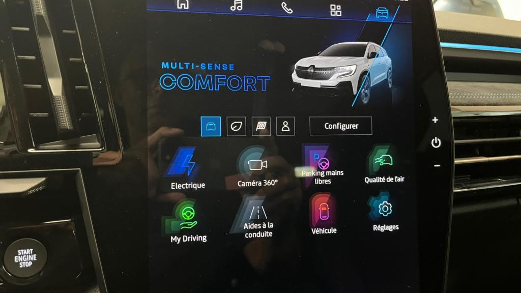 Nouvelle RENAULT ESPACE 1.2 E-Tech Full Hybride - 200 - CVT - 7 pl - VI Esprit Alpine