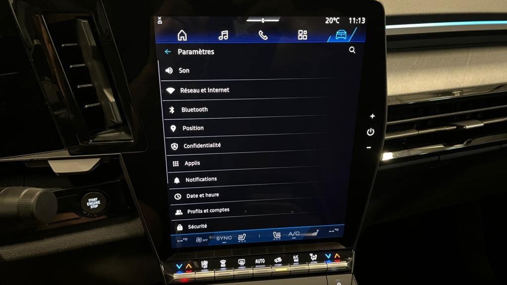 Nouvelle RENAULT RAFALE 1.2 E-Tech Full Hybride - 200 - BVA multi-modes  Esprit Alpine 