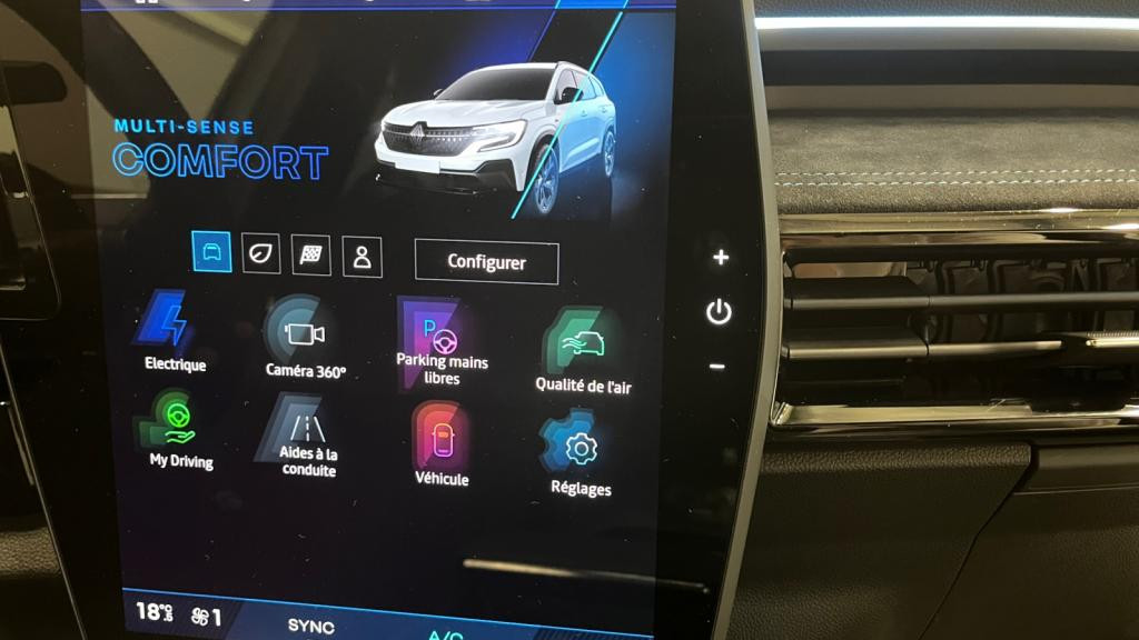 Nouvelle RENAULT ESPACE 1.2 E-Tech Full Hybride - 200 -CVT - 7 pl - VI Esprit Alpine