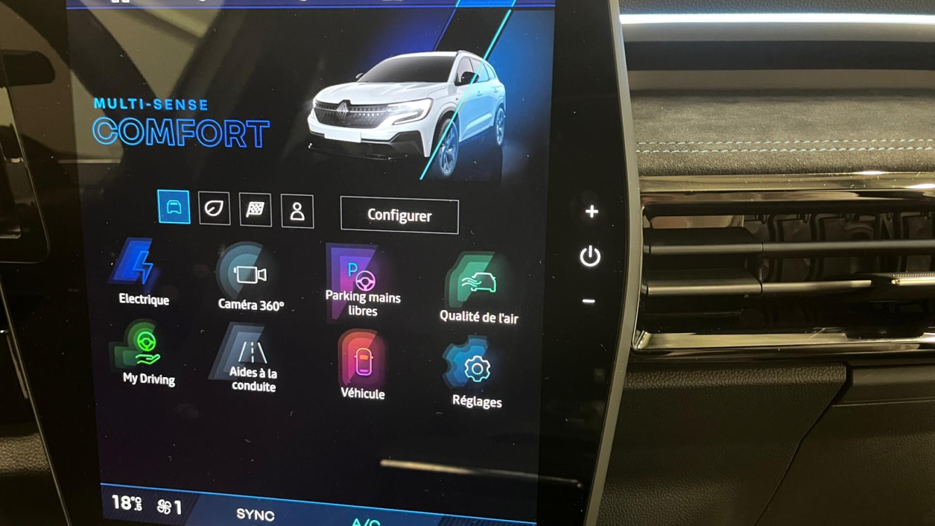 Nouvelle RENAULT ESPACE 1.2 E-Tech Full Hybride - 200 - CVT - 7 pl -  VI Esprit Alpine