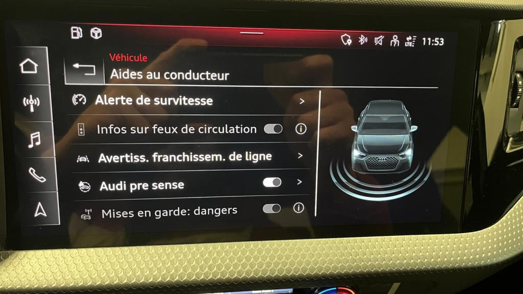 AUDI A1 SPORTBACK TFSI 110 S-Tronic SPORTBACK Advanced - Caméra - SONOS Premium - Audi Parking Plus