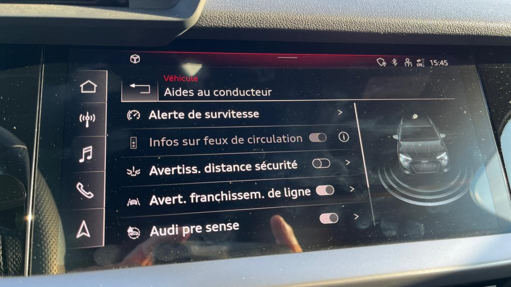 Nouvelle AUDI A3 SPORTBACK 1.5 35 TFSI - 150 - S-Tronic 7  8Y SPORTBACK S line