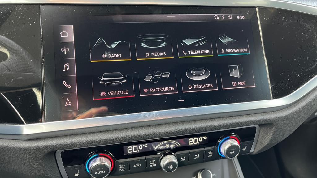 AUDI Q3 SPORTBACK  Sportback Quattro TDI 200 S-tronic S Line - Toit Ouvrant - Pack Black - Cuir