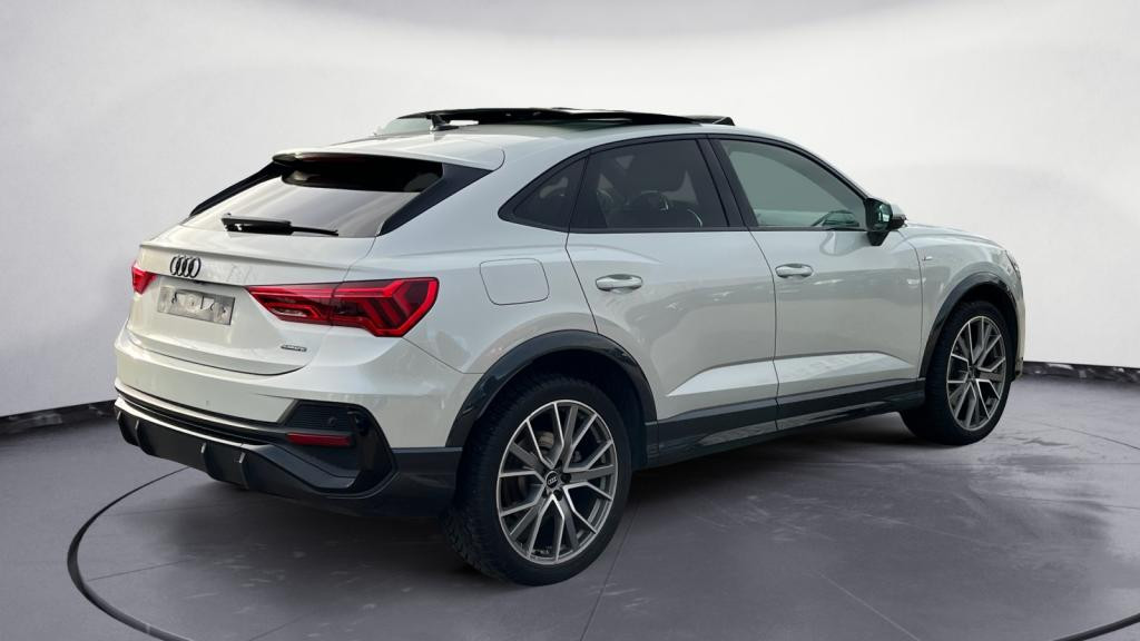 AUDI Q3 SPORTBACK  Sportback Quattro TDI 200 S-tronic S Line - Toit Ouvrant - Pack Black - Cuir