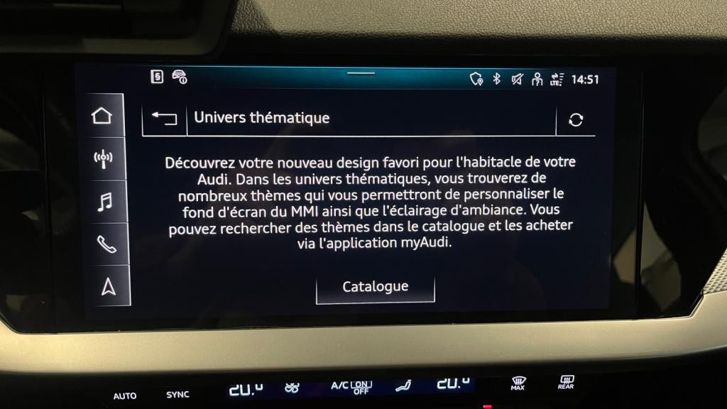 Nouvelle AUDI A3 SPORTBACK 1.5 35 TFSI - 150 - S-Tronic 7  8Y SPORTBACK S line