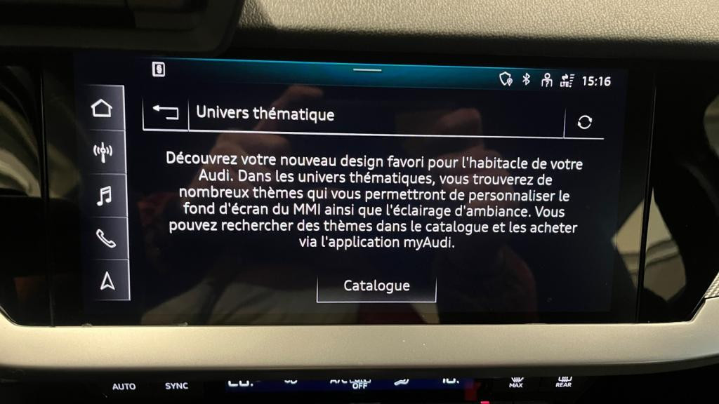 Nouvelle AUDI A3 SPORTBACK 1.5 35 TFSI - 150 - S-Tronic 7  8Y SPORTBACK S line