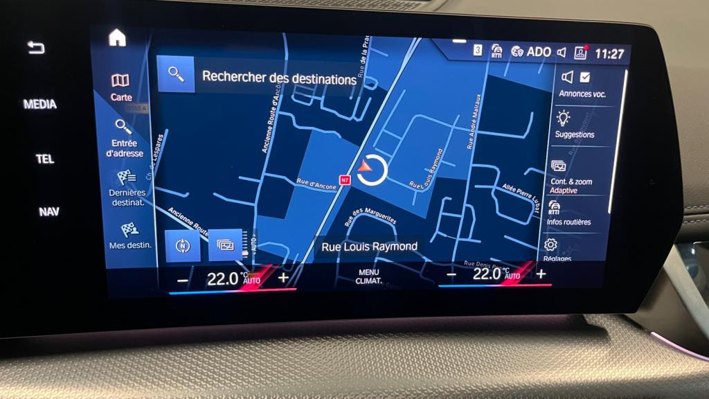 Nouvelle BMW X1  xDrive 25e - DKG Palettes  U11 M Sport 