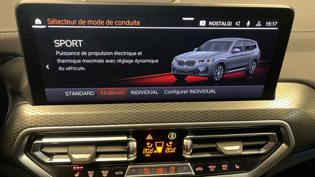 BMW X3  xDrive 30e - BVA Sport  G01 F97 LCI M Sport PHASE 2