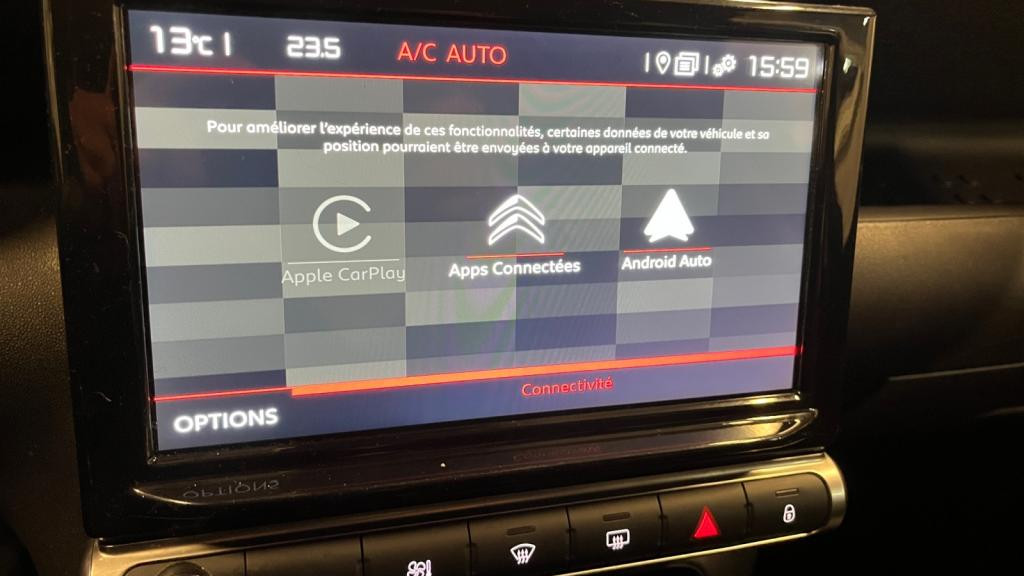 CITROEN C3 AIRCROSS PureTech 110 Shine - Navigation 9\'\' - Ambiance Métropolitan - Affichage Tête 