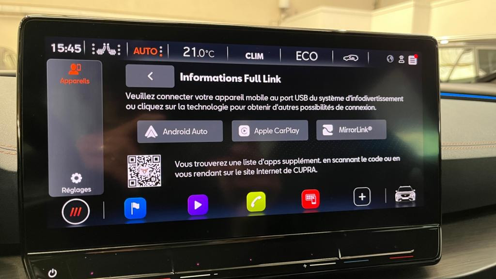 Nouvelle CUPRA FORMENTOR 1.4 e-Hybrid - 245 - DSG 6  VZ 