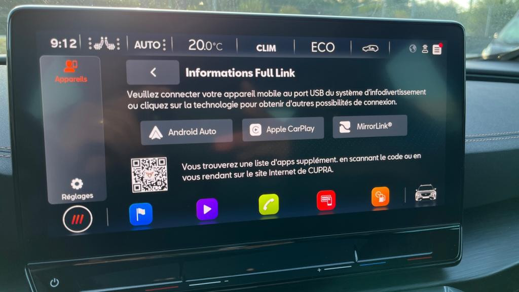 Nouvelle CUPRA FORMENTOR 1.4 e-Hybrid - 245 - DSG 6  VZ 