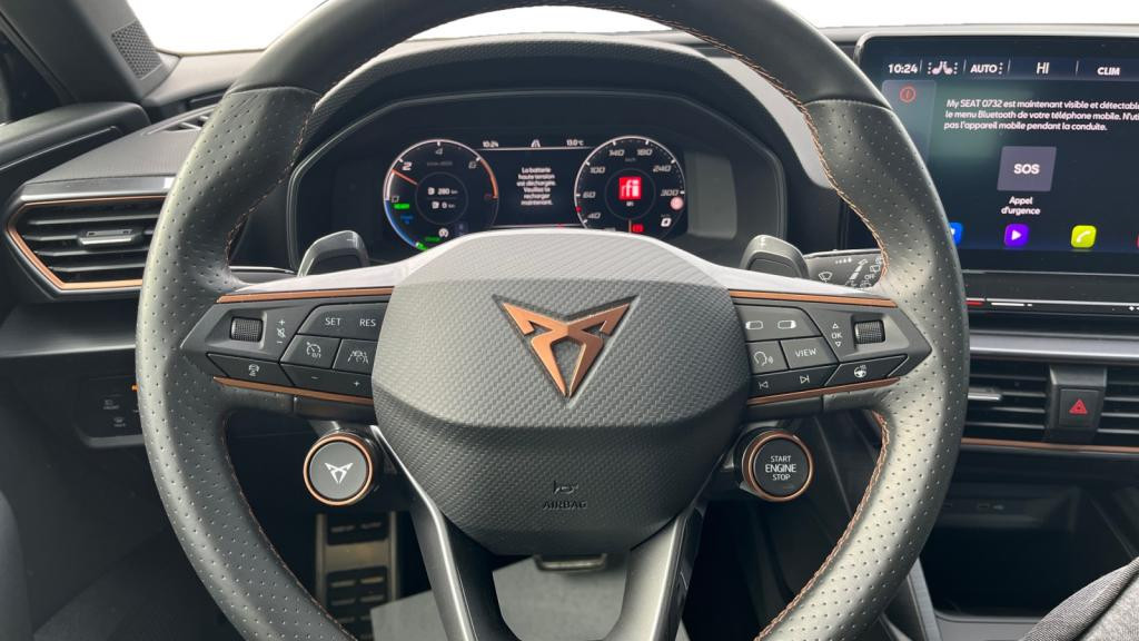 CUPRA Leon e-Hybrid 245 DSG 6 VZ - Volant Supersport - Pack Safe & Driving XL