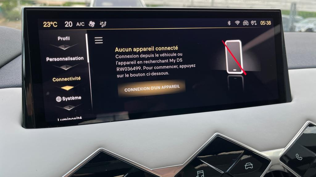 Nouvelle DS DS 3 CROSSBACK 1.2i PureTech 12V - 130 - BVA  Esprit de Voyage PHASE 2