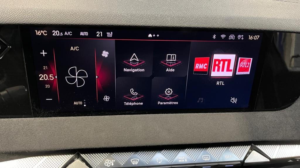 DS DS4  E-Tense 225 Performance Line + Toit Ouvrant - Caméra 360 - Sièges Electriques