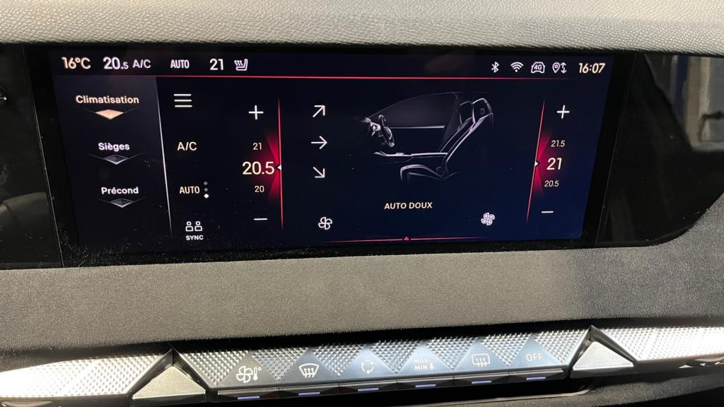 DS DS4  E-Tense 225 Performance Line + Toit Ouvrant - Caméra 360 - Sièges Electriques