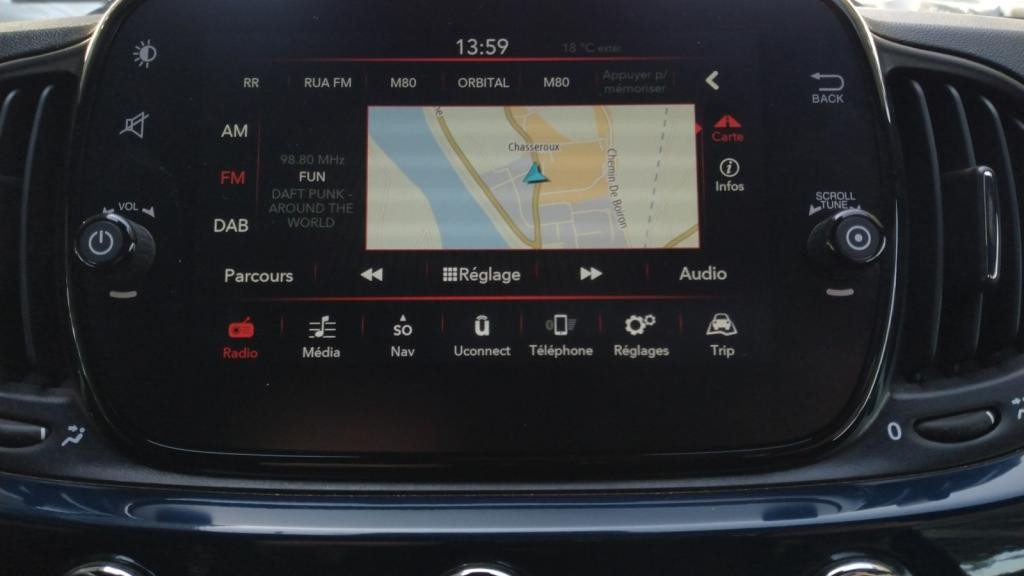 FIAT 500C 1.0i BSG - 70 S&S Série 0 C CABRIOLET Dolcevita Plus PHASE 2