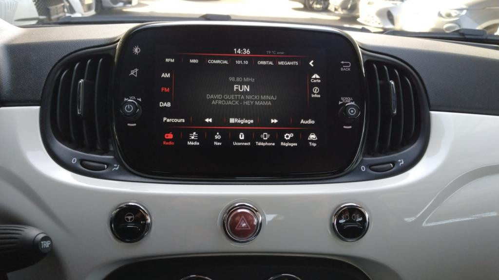 FIAT 500C 1.0i BSG - 70 S&S Série 0 C CABRIOLET Dolcevita Plus PHASE 2