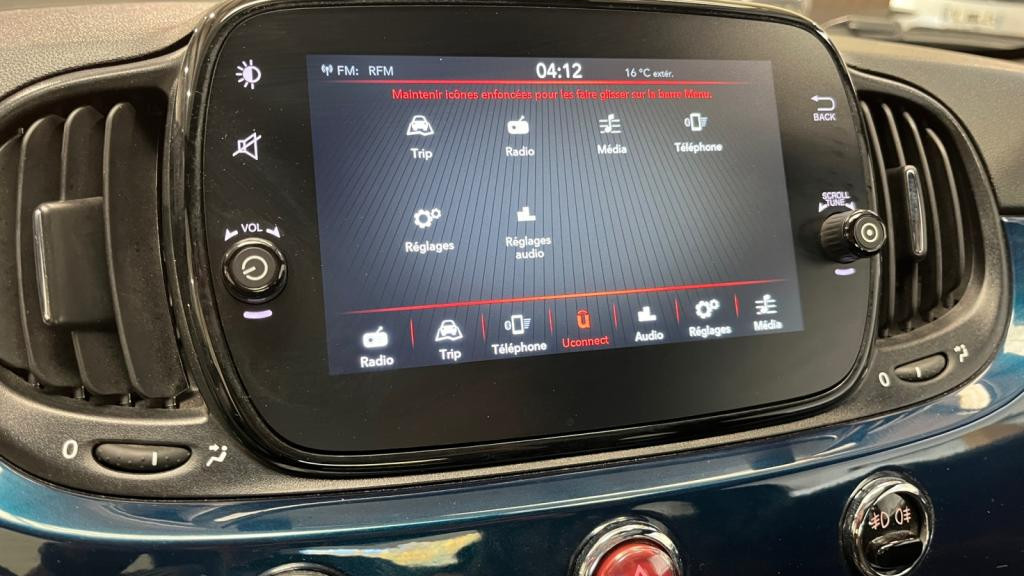 Nouvelle FIAT 500 1.0i BSG - 70 S&S Série 0  BERLINE Dolcevita PHASE 2