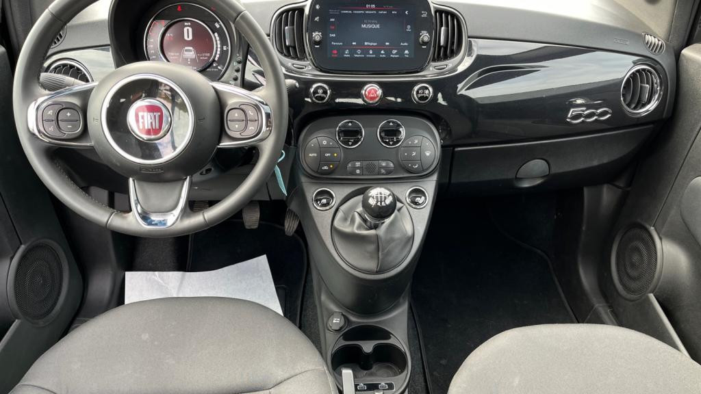 Nouvelle FIAT 500 1.0i BSG - 70 S&S Série 0  BERLINE Dolcevita PHASE 2