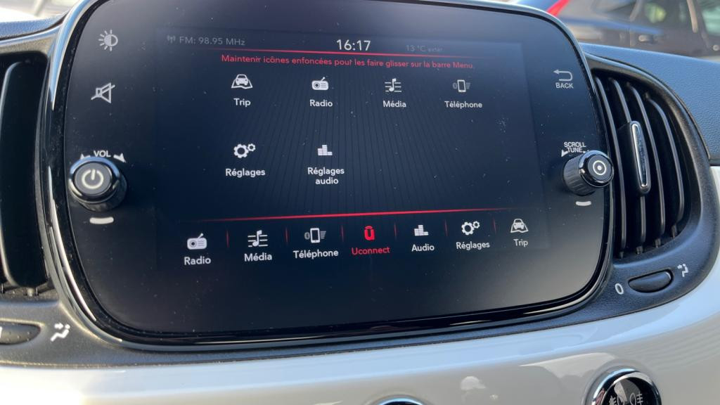 Nouvelle FIAT 500C 1.0i BSG - 70 S&S Série 0 C CABRIOLET Dolcevita PHASE 2