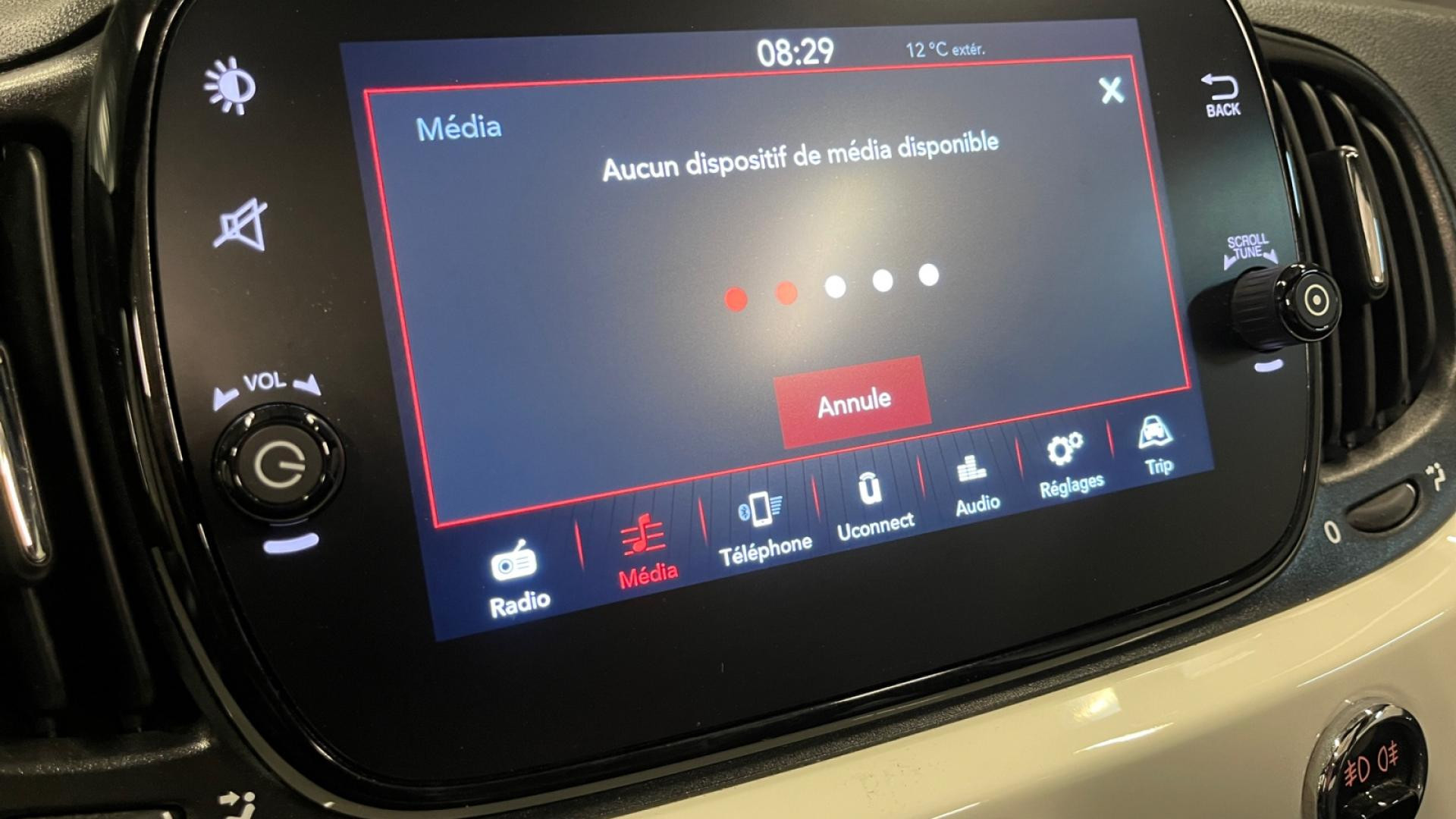 Nouvelle FIAT 500C 1.0i BSG - 70 S&S Série 500 C CABRIOLET Dolcevita PHASE 2