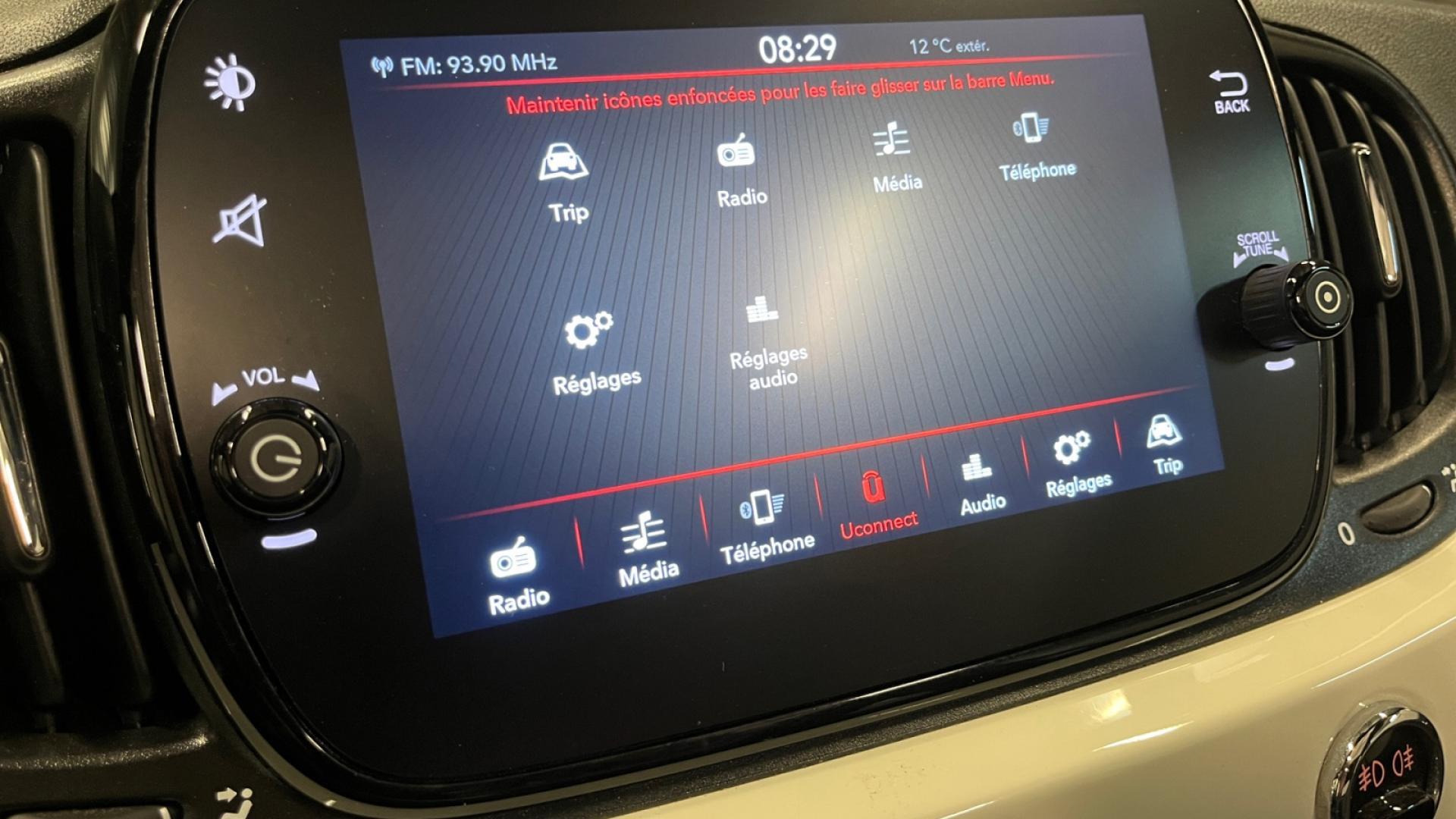 Nouvelle FIAT 500C 1.0i BSG - 70 S&S Série 500 C CABRIOLET Dolcevita PHASE 2