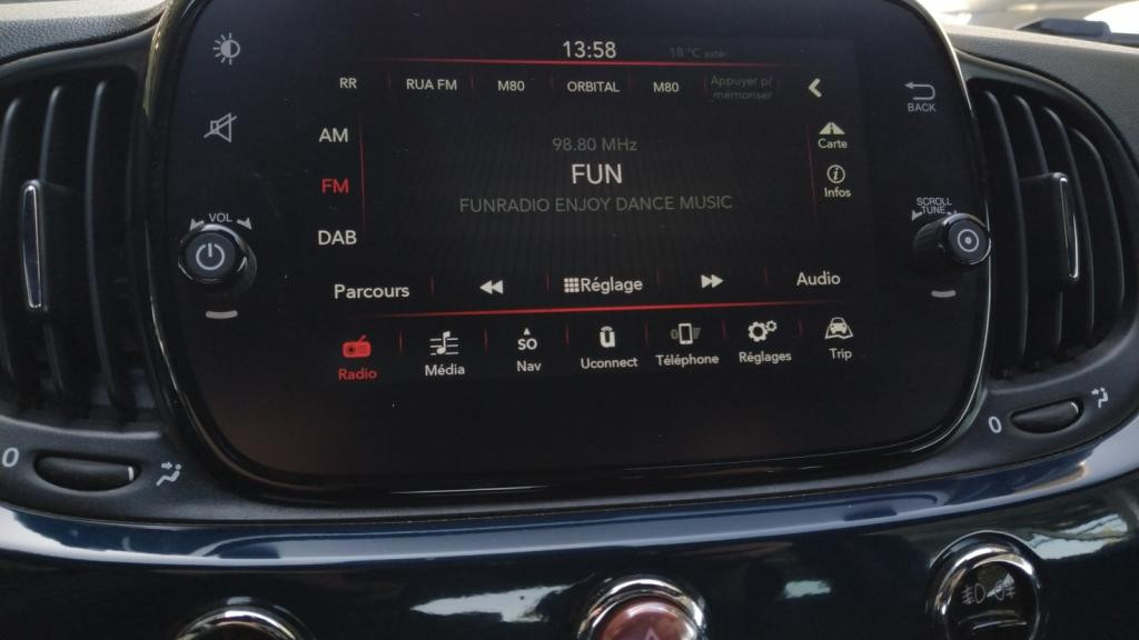 FIAT 500C BSG 70 CABRIOLET Dolcevita Plus - Pack Nav - Pack Confort