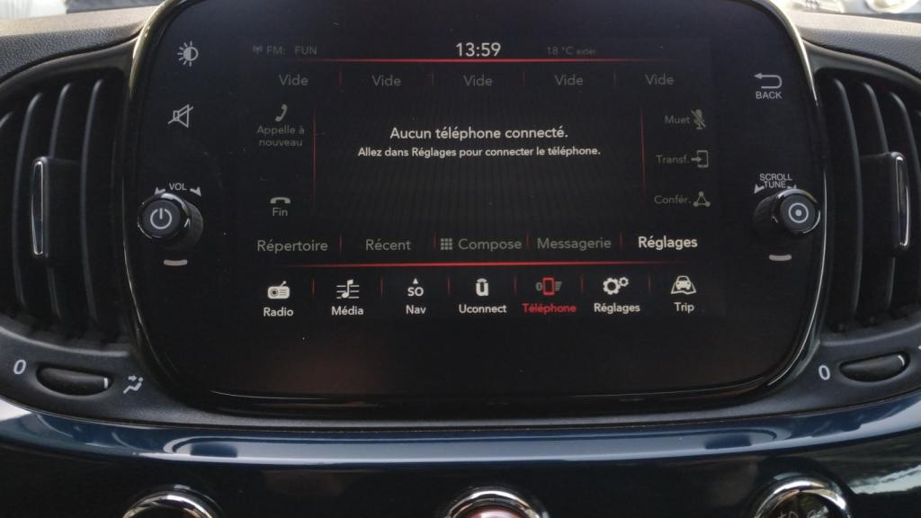 FIAT 500C BSG 70 CABRIOLET Dolcevita Plus - Pack Nav - Pack Confort