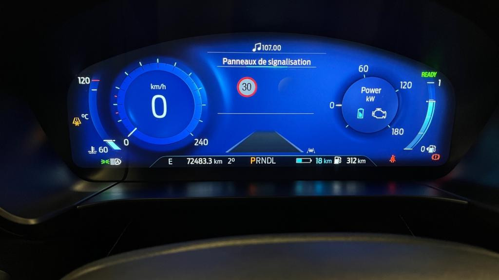 Nouvelle FORD KUGA 2.5 Duratec - 225 - e-CVT PHEV 4x2  III Graphite Tech Edition 