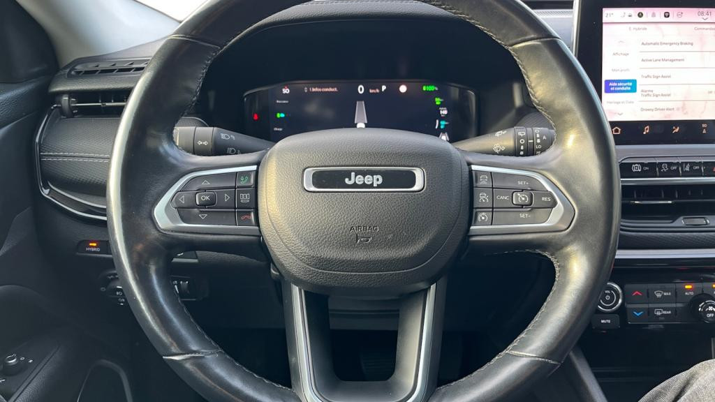 Nouvelle JEEP COMPASS 1.3 Turbo T4 - 190 - BVA 4xe eAWD Night Eagle PHASE 2