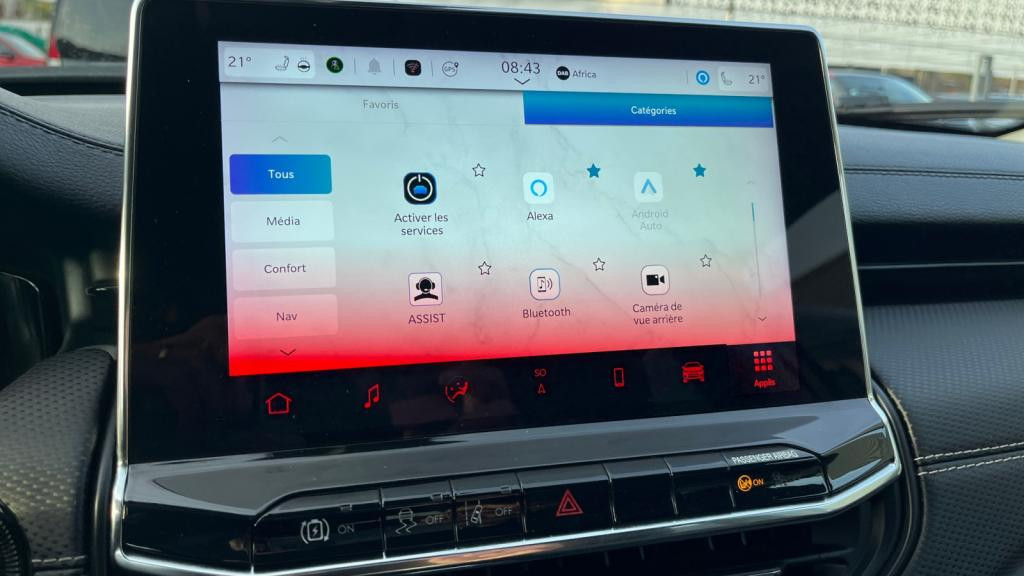 Nouvelle JEEP COMPASS 1.3 Turbo T4 - 190 - BVA 4xe eAWD Night Eagle PHASE 2