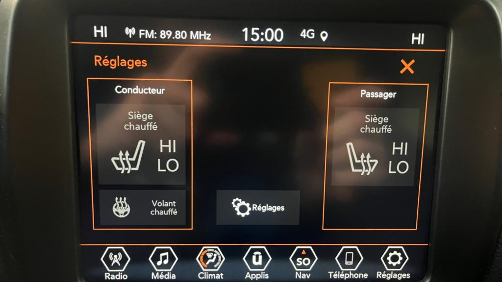 JEEP RENEGADE Turbo T4 - 240 - 4xe eAWD  Trailhawk - Cuir - Caméra