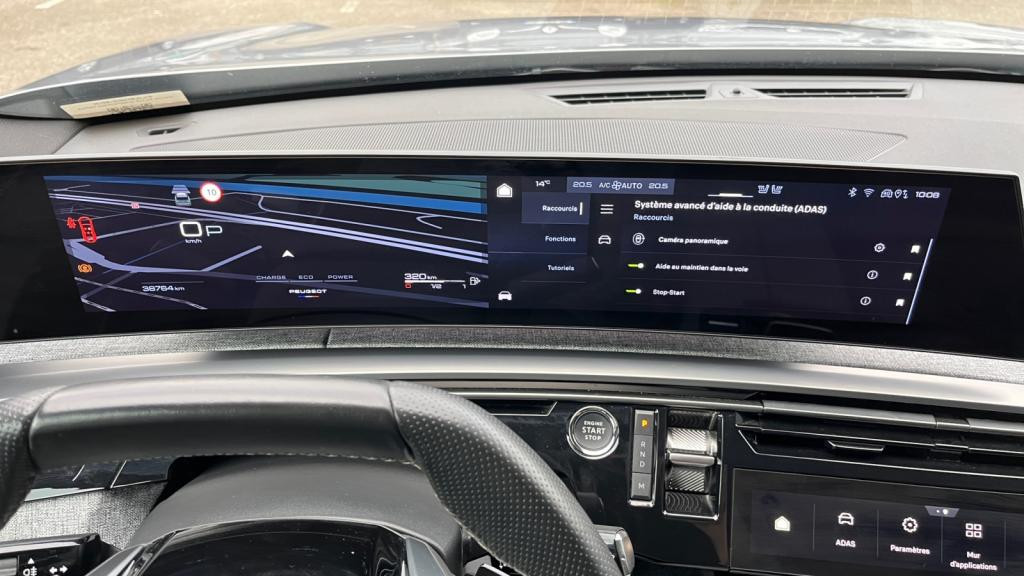 Nouvelle PEUGEOT 3008 Hybrid 145 e-DCS6  III GT - Sellerie Alcantara REFLECTION