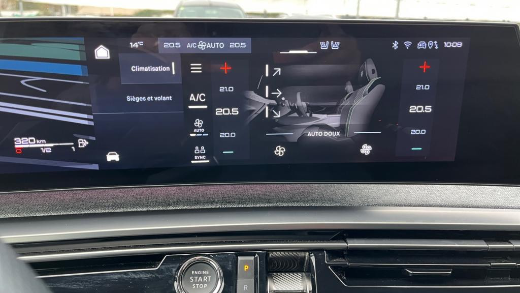 Nouvelle PEUGEOT 3008 Hybrid 145 e-DCS6  III GT - Sellerie Alcantara REFLECTION