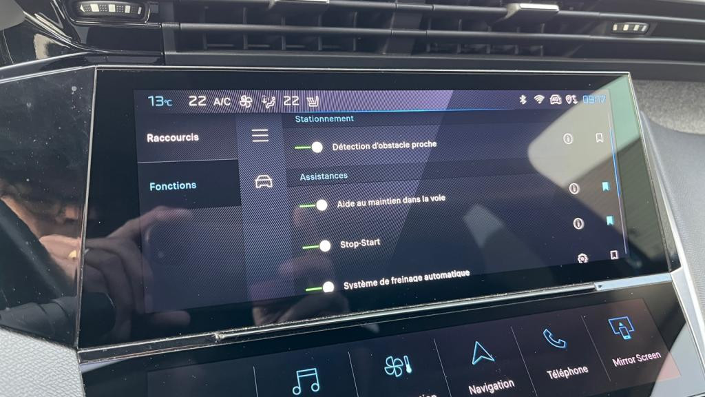 PEUGEOT 308  1.5 BlueHDi S&S - 130 - BV EAT8  III 2021 BERLINE Allure PHASE 1