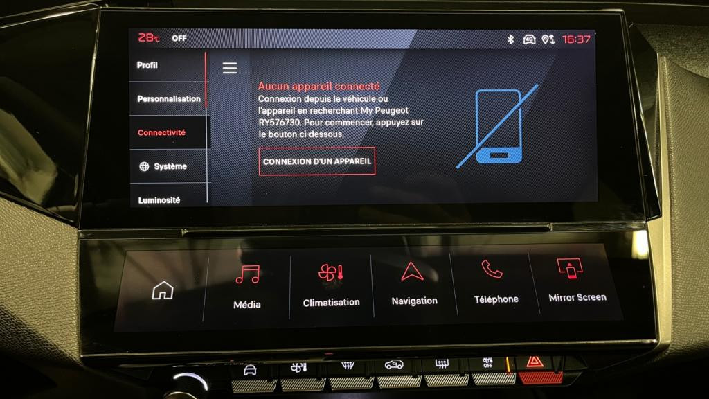 Nouvelle PEUGEOT 308  1.2i Hybrid - 145 - e-DCS6  III BERLINE Allure 