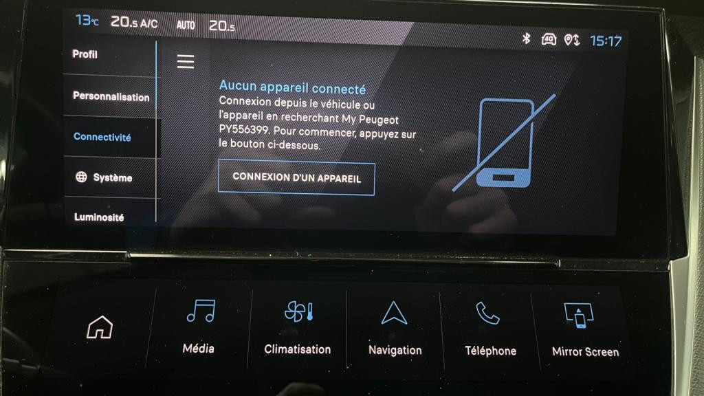 Nouvelle PEUGEOT 308  1.2i PureTech 12V S&S - 130 - EAT8  III BERLINE Allure