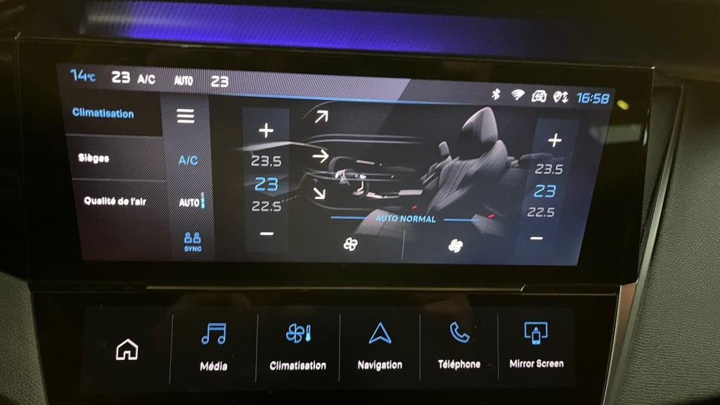 PEUGEOT 308 PureTech 130 EAT8 III GT- Sellerie Alcantara - Sièges Electriques