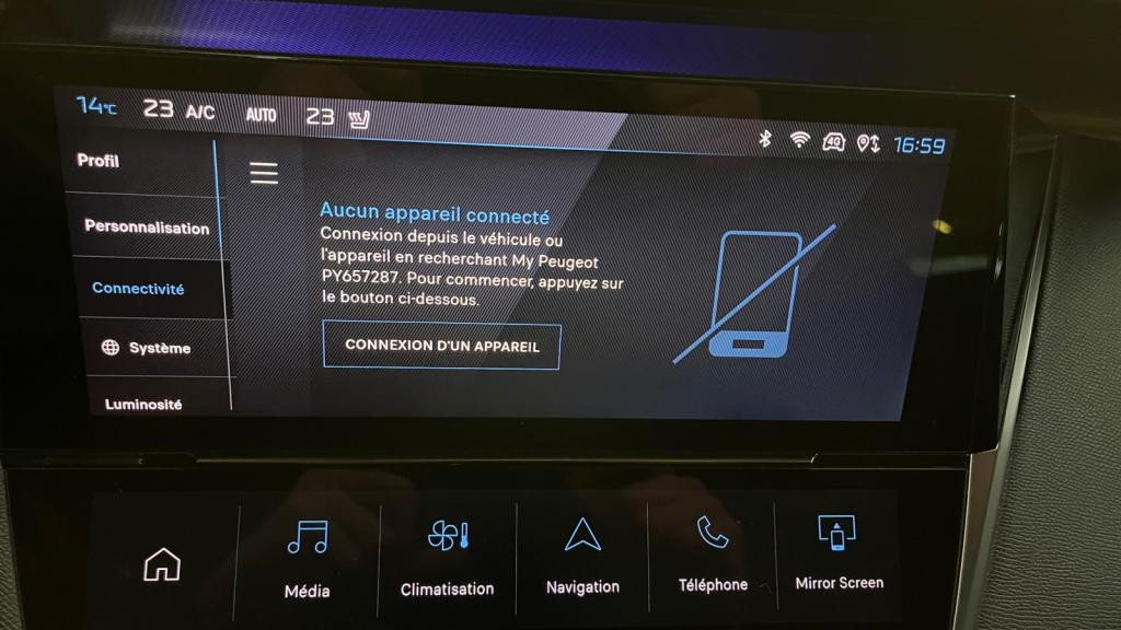 PEUGEOT 308 PureTech 130 EAT8 III GT- Sellerie Alcantara - Sièges Electriques