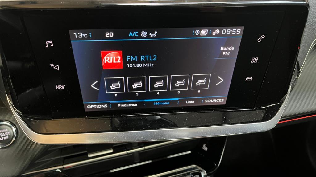 PEUGEOT 208  1.5 BlueHDi 100 II GT - Toit Panoramique