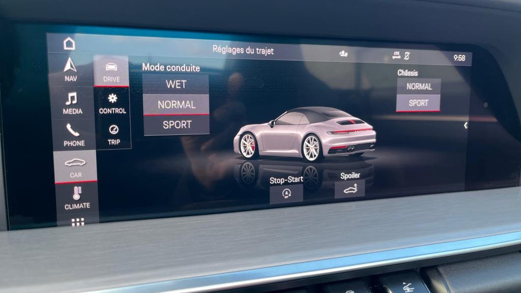 PORSCHE 911 3.0i - 450 - PDK  TYPE 992 CABRIOLET Carrera 4S