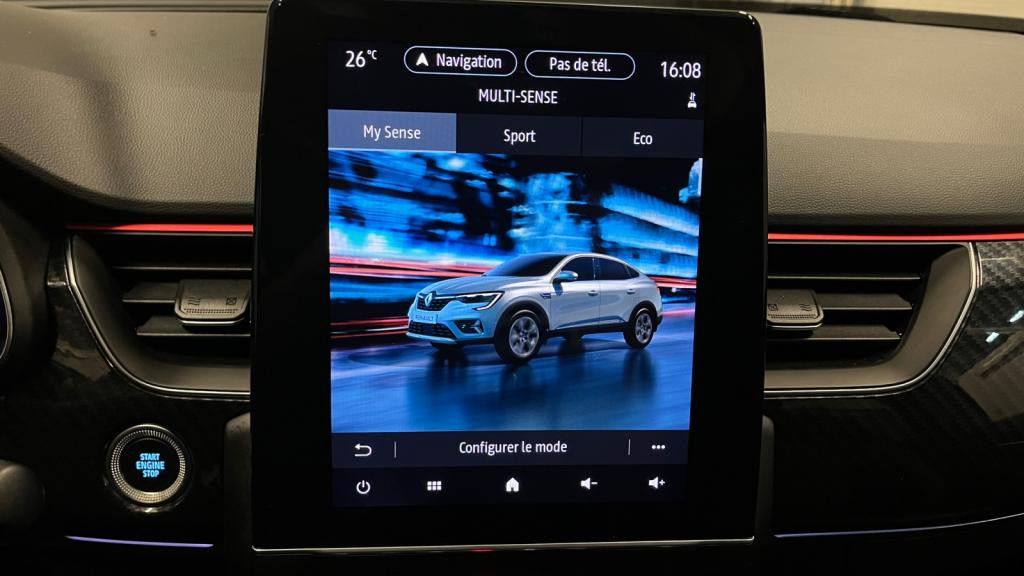 RENAULT ARKANA 1.6 E-Tech Hybride - 145 - BVA multi-modes multi-modes  R.S. Line