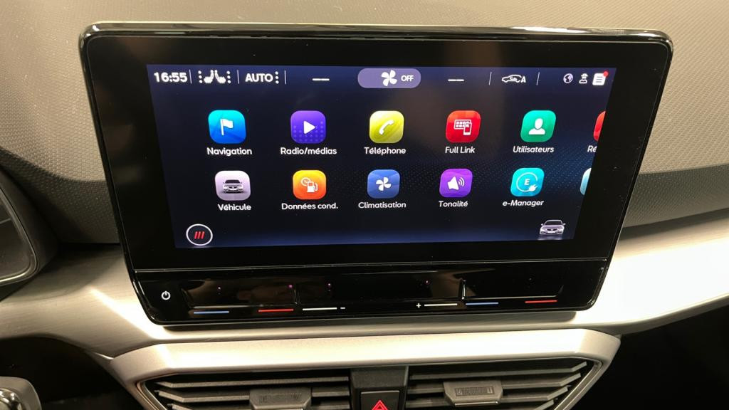 SEAT LEON 1.4 e-HYBRID - 204 - DSG 6  BERLINE FR 